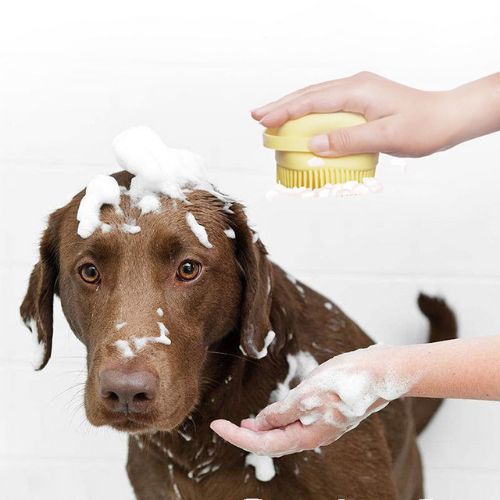2-in-1 Pet Bath Massage Brush