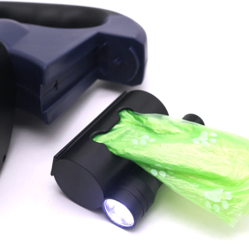 Smart Retractable Pet Leash with LED Light